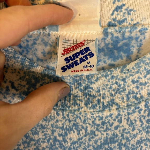 Vintage LA Lakers Magic Johnson Sweatshirt NBA Medium DEADSTOCK Graphic 90’s T’s - Picture 10 of 16